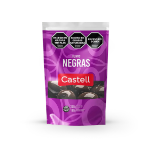 Aceitunas Negras  Castell x 180g